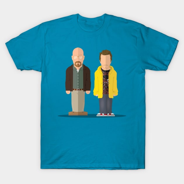 Breaking Bad - Walter and Jesse T-Shirt by hello@jobydove.com